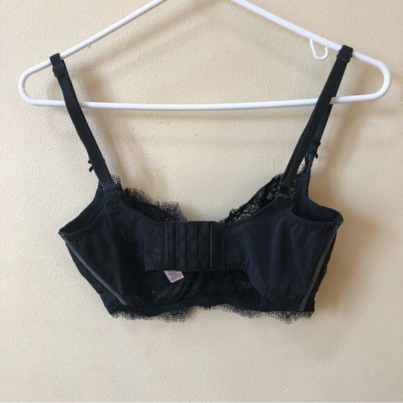 Victoria’s Secret Dream Angels Wicked Unlined Lace Balconette Bra 32DD - Picture 8 of 10